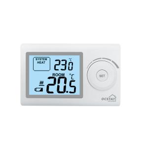 Quality Digital Heating Battery Operated Room Thermostat With Temperature Control for sale