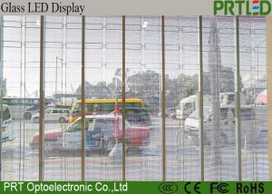 Quality P7.8 P15.6Indoor Transparent LED Display Screen LED Video Glass Screen Panel for sale