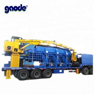 Quality Hydraulic Portable Baler Baling Press Mobile Scrap Compactor Machine for sale