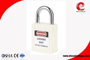 China Best 25mm Stainless Steel New Colored Safety Padlock with Master Key Top Security on sale