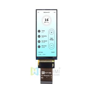 China 3.4-inch color TFT LCD/ST7701S controller/412x960 resolution/RGB interface/FPC plug-in/STM32/RK on sale
