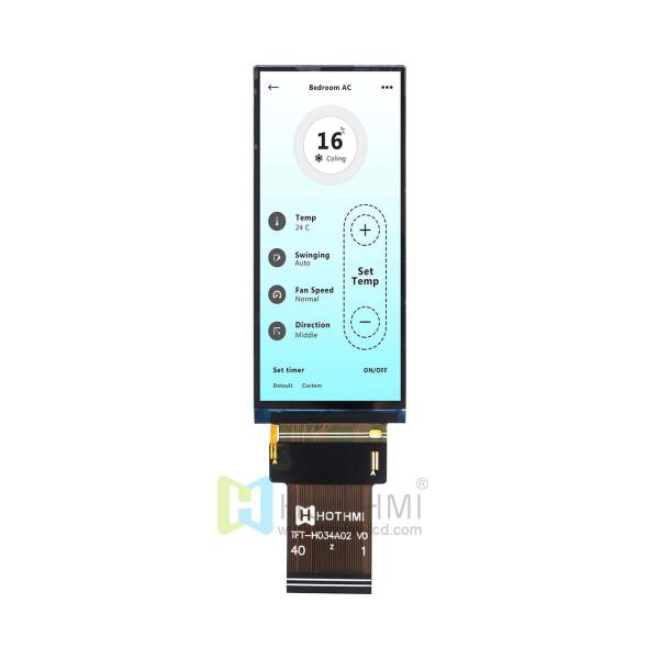 Buy 3.4-inch color TFT LCD/ST7701S controller/412x960 resolution/RGB interface/FPC plug-in/STM32/RK at wholesale prices