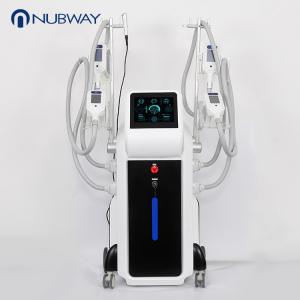Quality 2018 NUBWAY 4 handles cryolipolysis fat freeze tummy tuck slimming machine for weight loss body shaping for sale