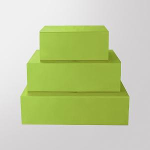 Buy cheap Foldable magnetic folding box Vibrant Red Green Orange Blue luxury cosmetic from wholesalers