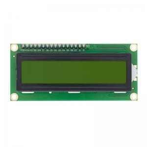 Quality COB Character LCD Module 1602 16x2 Character Lcd Yellow Screen 16x2 Lcd Display Module for sale