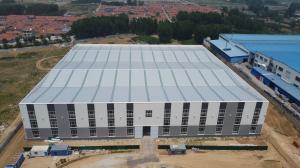 China Q235B Steel Structure Building Prefabricated Steel Construction With Insulation Panel on sale