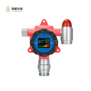 Buy cheap Wall Mounted Fixed Single Gas Leak Detector Ex H2S VOC CO CO2 O C6H6 C7H8 LEL from wholesalers
