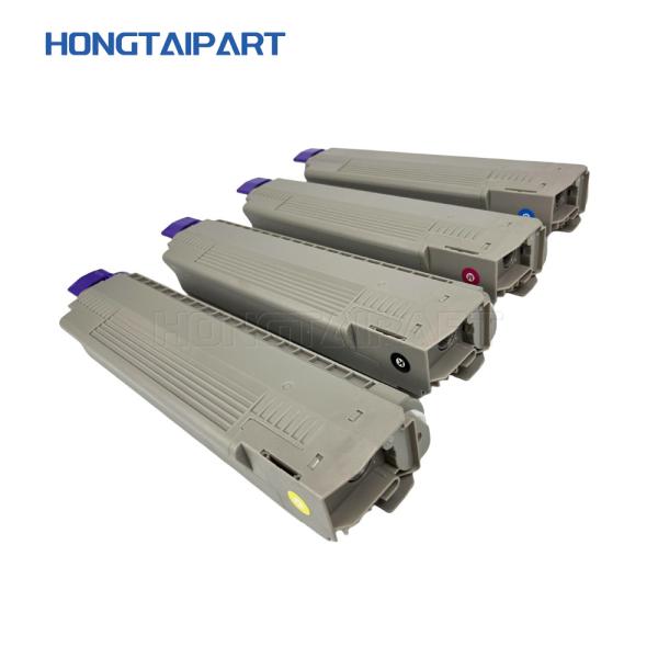 Compatible Color Printer High Capacity Toner Cartridge CMYK 46443101 46443102 464443103 46443104 For OKI C823 C833 C83