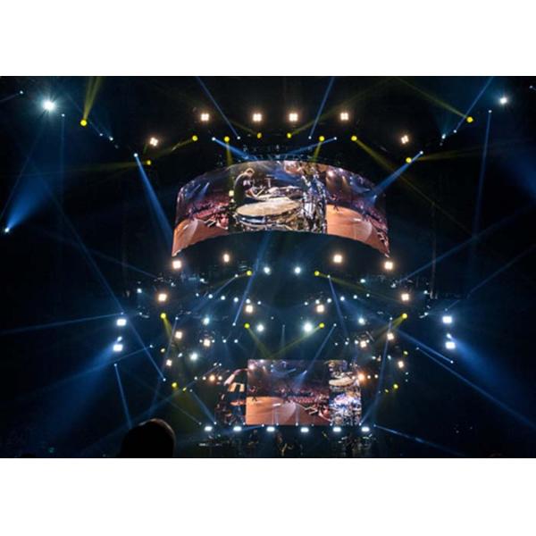 High Brightness Big Rental Stage Led Screen Display Energy Saving