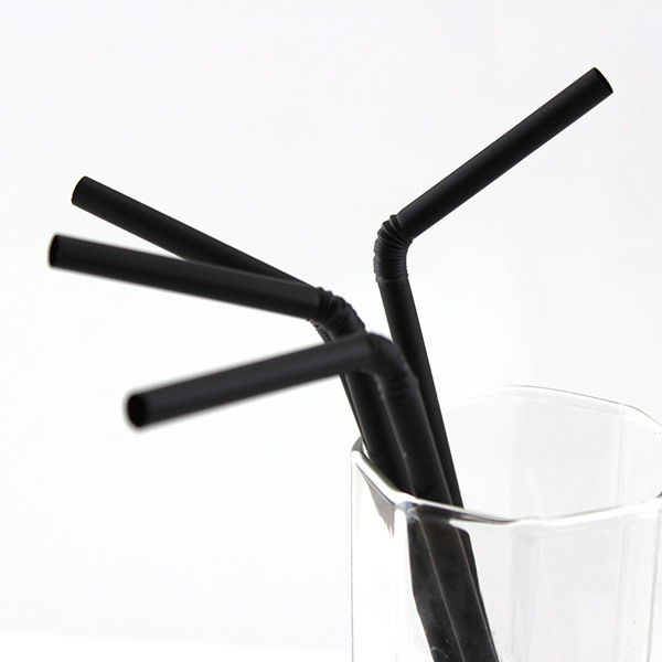 Drinking Straws in Black color