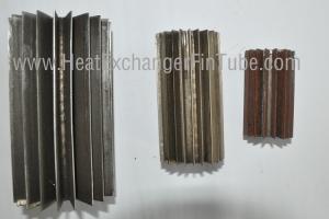 China HF Welded Seamless Steel Longitudinal Finned Tubes , SA192 / OD63.5X3.2mmWT on sale