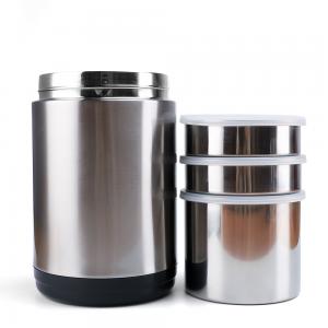 Quality 800ml 500ml 1.5 L/2L Vacuum Flask Food Container Stainless Steel Insulated Food Thermos Soup Lunch Thermos for sale