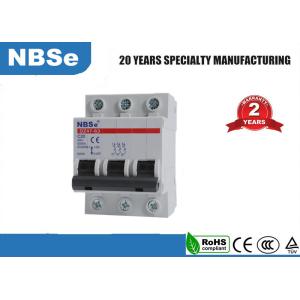 Buy cheap NBSe DZ47 Electrical Mcb Switch , D Curve Circuit Breaker IEC60898 Standard from wholesalers