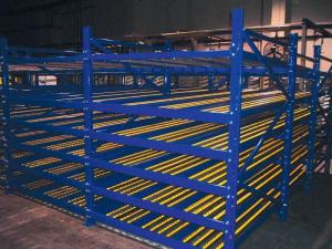 Quality warehouse aluminum roller flow rack systems for Storing box / tray roller for sale
