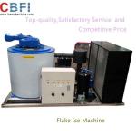 1000kg Capacity Air Cooled Small Flake Ice Machine For Home With Imported