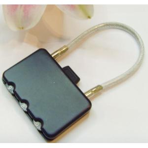 Quality Dial Resttable Combination Cable Wire Luggage Lock Padlock for Suitcase Security for sale