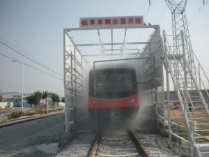 China Locomotive Project Spray Booth Train Paint Booth Railway Equipments Painting on sale