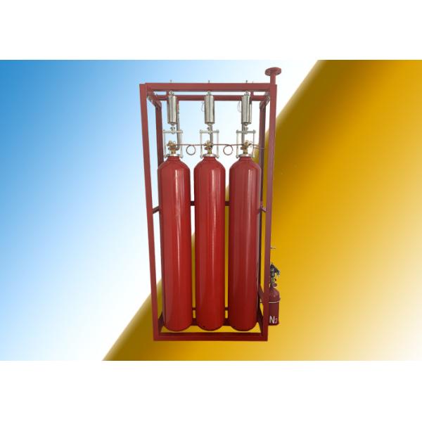 Quick Response Pipe Network CO2 Fire Suppression System 70Ltr 0.6kg/L Filling Rate 6.0MPa Nitrogen Pressure