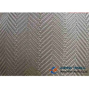 Buy cheap AISI304 8 To 100 Stainless Steel Woven Wire Mesh Herringbone Weave from wholesalers