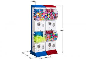 China 35*45*147cm Tomy Gacha Vending Machine , Capsule Toy Vending Machine on sale