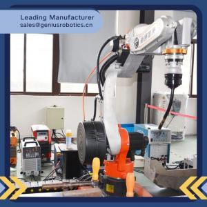 Quality Multistation Robotic Mig Welding Machine Electric Drive 1400mm Max Reach Fully Digital for sale