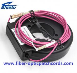China OTDR Launch Cable Mini Box E2000-LC OM4 Multi Mode Test Cable Optical Fiber Dummy Fiber on sale