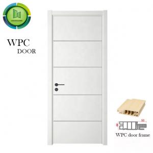 Quality Solid Core Israel WPC Painting Interior Front Door Wooden Timber for sale