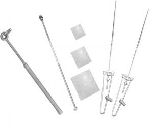 Quality Carbon Steel Stay Assembly Stay Rod Set With Plate Bow And Thimble for sale