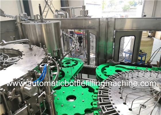 Carbonated Soft Drink Glass Bottle Filling Machine Production Line Fully Automatic