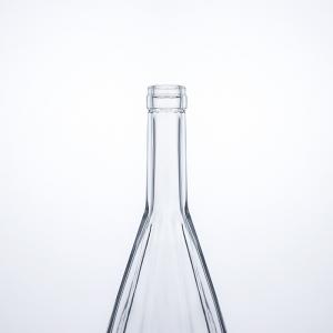 Quality Glass Bottle Packaging for Liquor Brandy Vodka Whisky Gin Rum 700ml 750ml Custom Design for sale