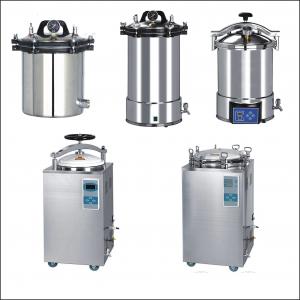 China High Pressure Steam Sterilizers Autoclaves 220V Vertical For Dental on sale