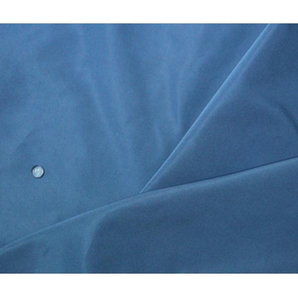 Blue 100 Percent Polyester Fabric , 190T 63 * 63D Polyester Blend Fabric