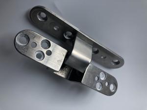 China 145x28x4.0mm 180 Degree Concealed Door Hinge / Invisible Cabinet Hinges on sale