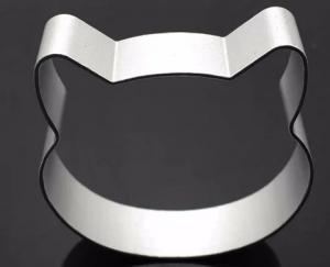 Quality Silver Animal Shaped Cookie Cutters OEM Animal Shaped Pastry Cutters for sale