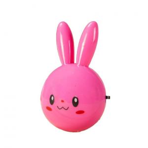 Quality LED Cartoon Rabbit Night Lamp Switch ON/OFF Wall Light Bedside Lamp For Children Kids Baby Gifts for sale