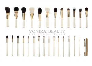 Quality Professional Full Line Gold Color Makeup Brush Set Custom Private Label for sale