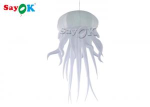 Quality 2M LED Color Changing Inflatable Hanging Jellyfish Decor For Home / Bar / Concert for sale