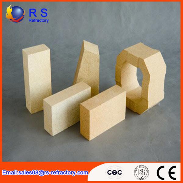 Wear Resistance High Alumina Refractory Brick For Furnaces And Kilns , 230*114*65mm