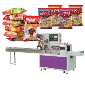 China 50HZ 60HZ Horizontal Flow Wrap Machine Noodle Maggi Packing on sale