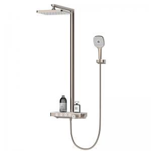 Quality Anti Scald Hand Shower Mixer Set , Thermostatic Square Bathroom Shower Set for sale