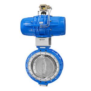 Quality LTR 43 Anti Surge Pneumatic Butterfly Valve Alloy / Steel Material DIN Version for sale
