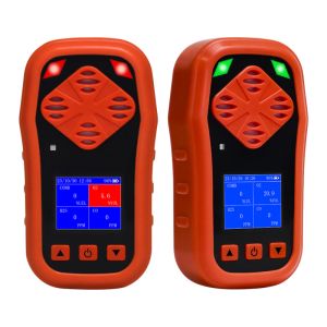 Buy cheap Dust Proof Personal Four Gas Monitor O2 H2S CO CH4 Portable Gas Tester from wholesalers