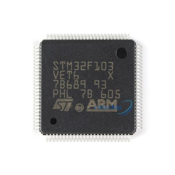 Buy Arm Based Microcontroller Chips STM32F103VET6 32BIT Cortex M3 512B Flash 100pin at wholesale prices