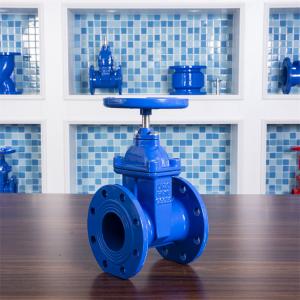 Quality Cast Iron GGG50 Gate Valve DN80 Soft Sealing Water Gas Oil Ball Mill PN16 for sale