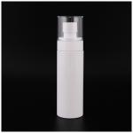 Empty fine mist PET 60ml 80ml 100ml white plastic pet spray bottle for cosmetic