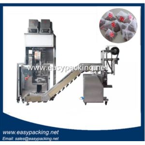 Buy cheap 2017 Creative Design Flowers Tea Bag Triangle Pouch Packaging Machine from wholesalers