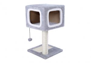 Quality Grey Color Cat Climbing Frame Soft Cozy Weight 4.9KG OEM / ODM Available for sale