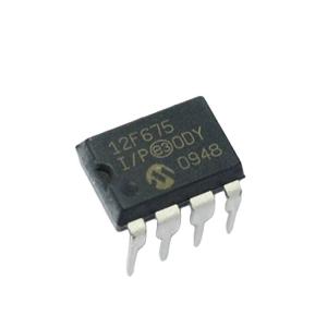 Quality Hot Sale Pic12f675-i/p Pic12f675 Pic12f 12f675 In-line Dip8 Microcontroller 8-bit Flash Memory Microcontroller Pic12f675-i/p for sale