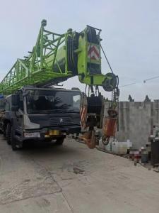 Quality Used Zoomlion Truck Crane 50t With Tyres 12.00-20 Engine Model WP9H336E50 for sale