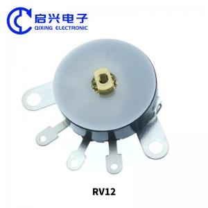 China RV12 Linear Carbon Film Rotary Thumbwheel Potentiometer With Switch 5k 10k 100k on sale